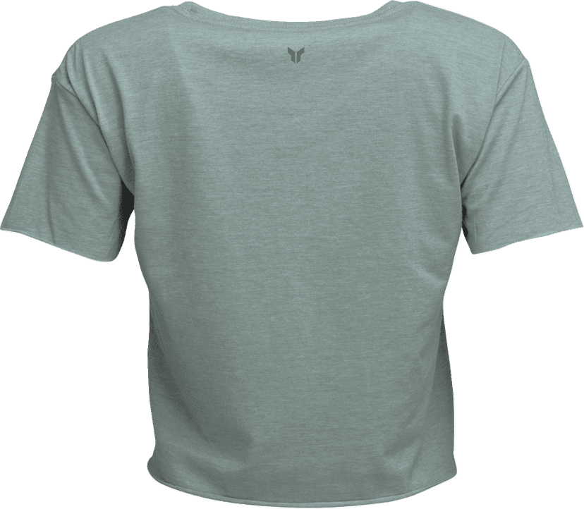 THOR 3031-4315 Women's Corp Crop T-Shirt - Mineral - XL — image 2 of 2