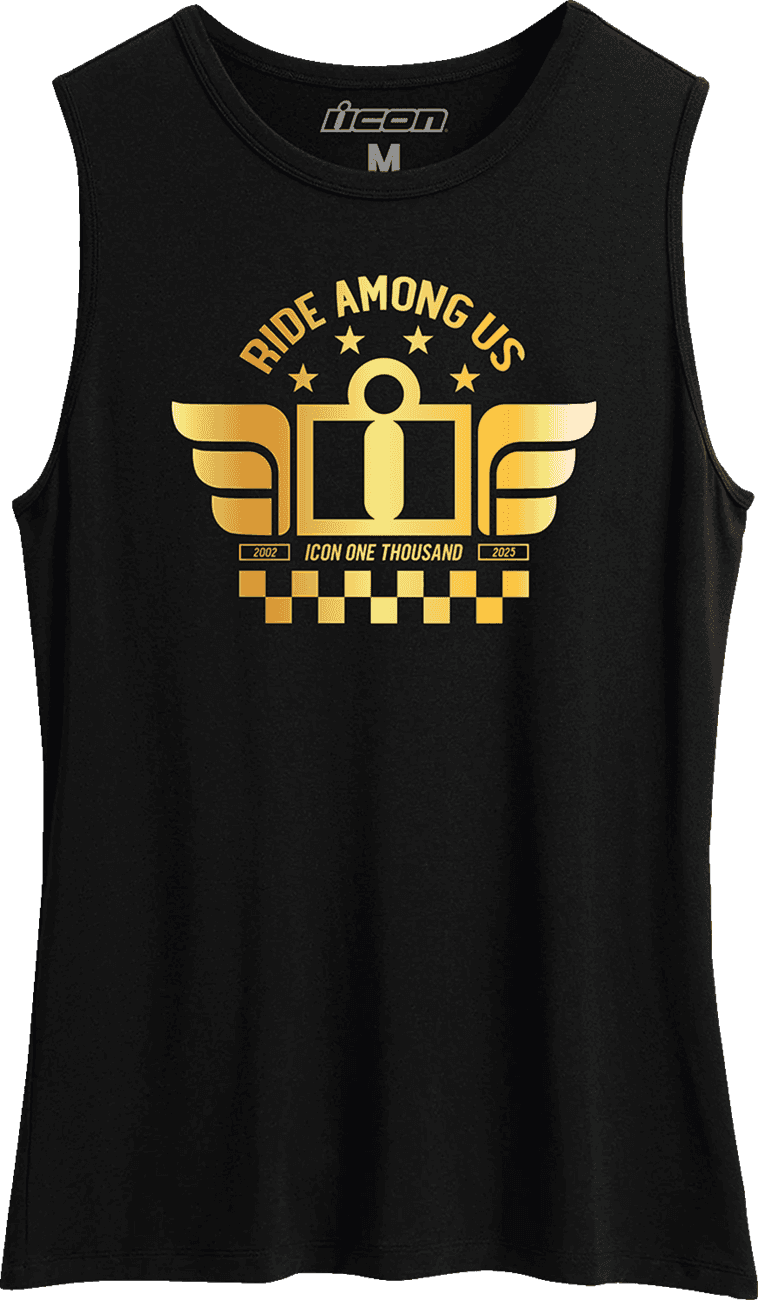 ICON 3031-4316 Women's Tuscadero™ Tank Top - Black - XS