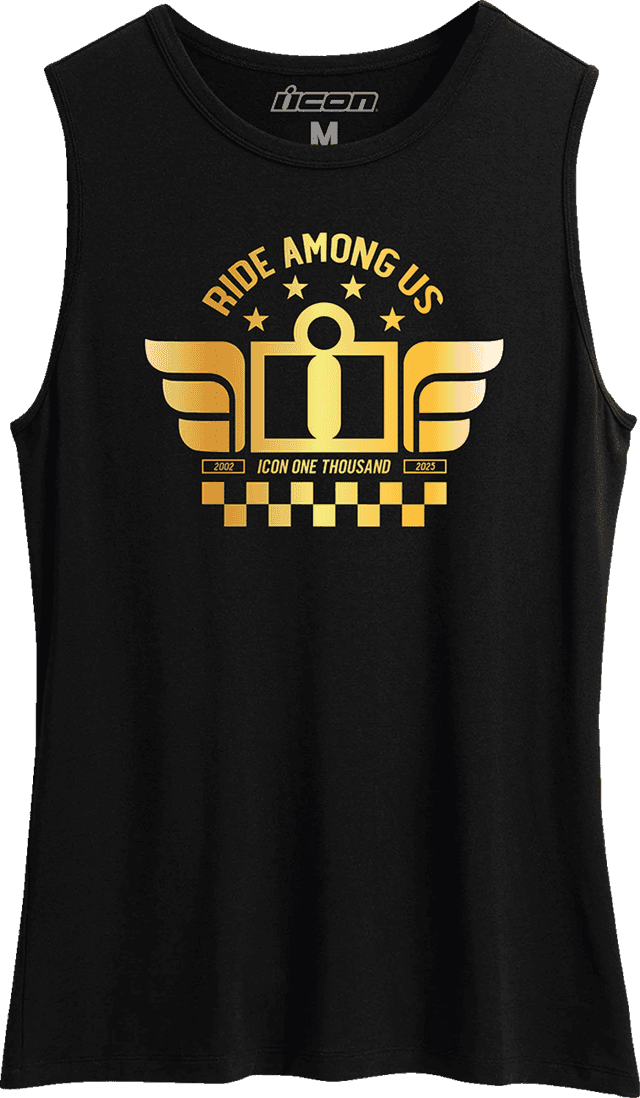 ICON 3031-4316 Women's Tuscadero™ Tank Top - Black - XS