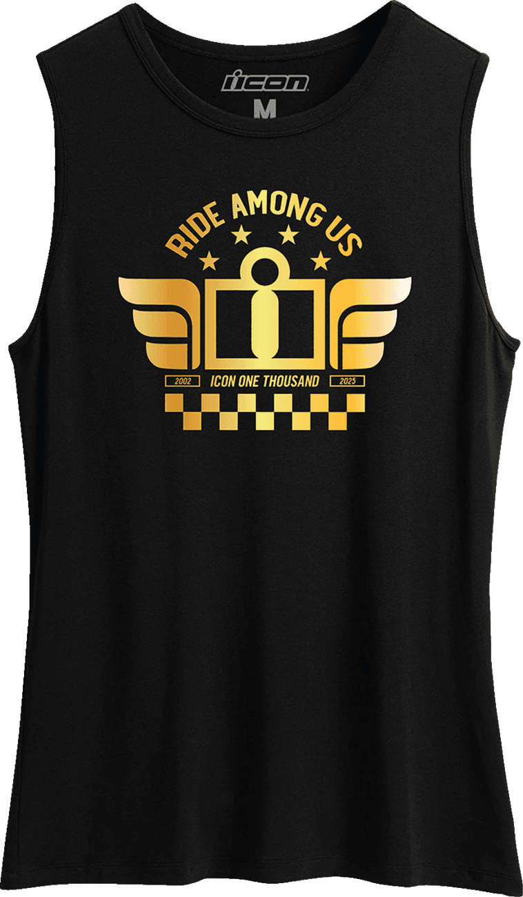 ICON 3031-4319 Women's Tuscadero™ Tank Top - Black - Large