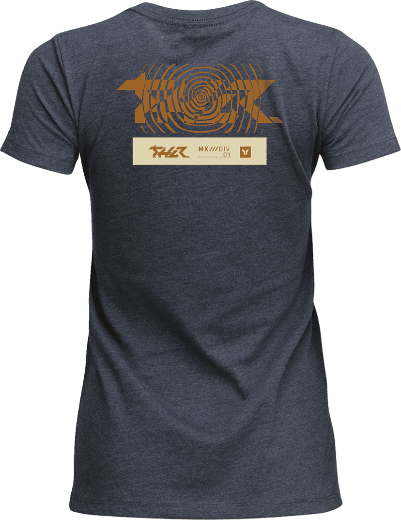 THOR 3031-4326 Women's Mind Control T-Shirt - Navy - Small — image 2 of 2
