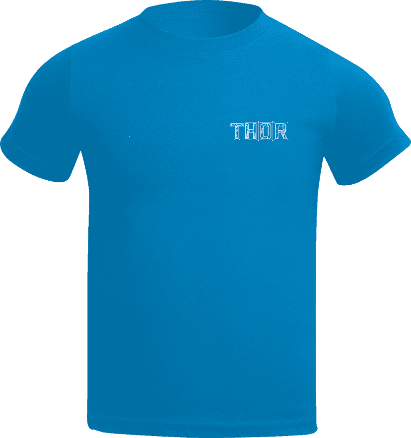 THOR 3032-3869 Toddler Blueprint T-Shirt - Cobalt - 3T — image 1 of 2