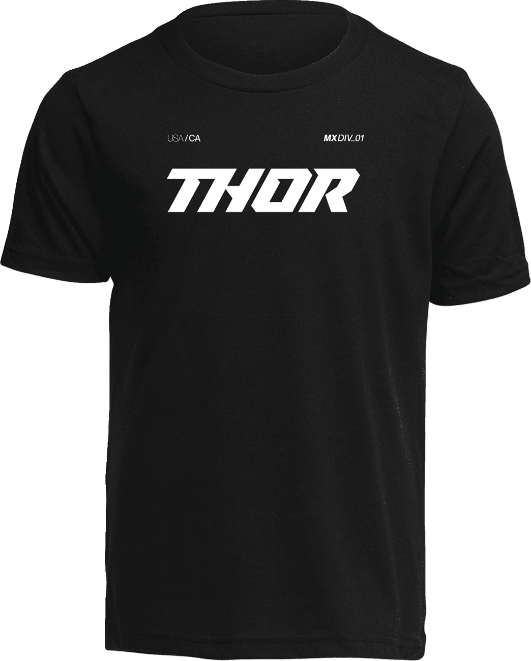 THOR 3032-3879 Youth Brave T-Shirt - Black - Large