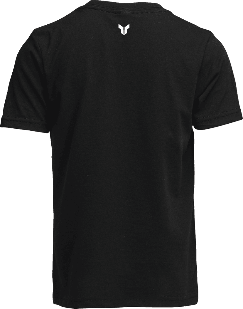THOR 3032-3879 Youth Brave T-Shirt - Black - Large — image 2 of 2