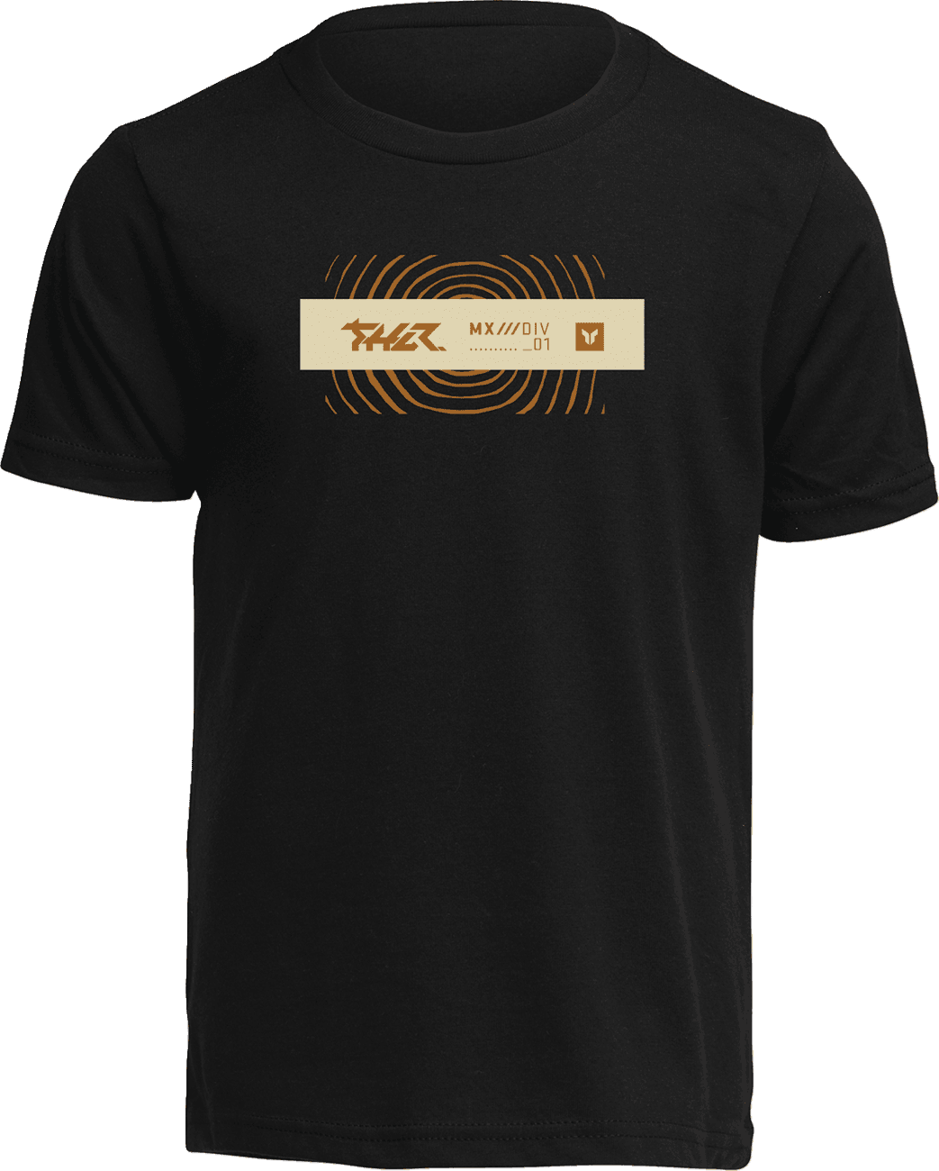 THOR 3032-3903 Youth Mind Control T-Shirt - Black - Medium