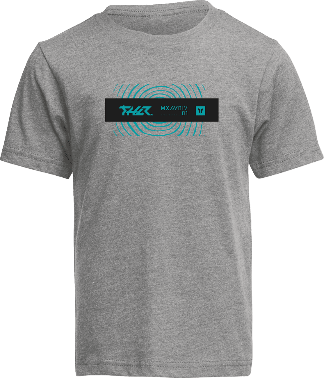 THOR 3032-3909 Youth Mind Control T-Shirt - Heather Gray - Large