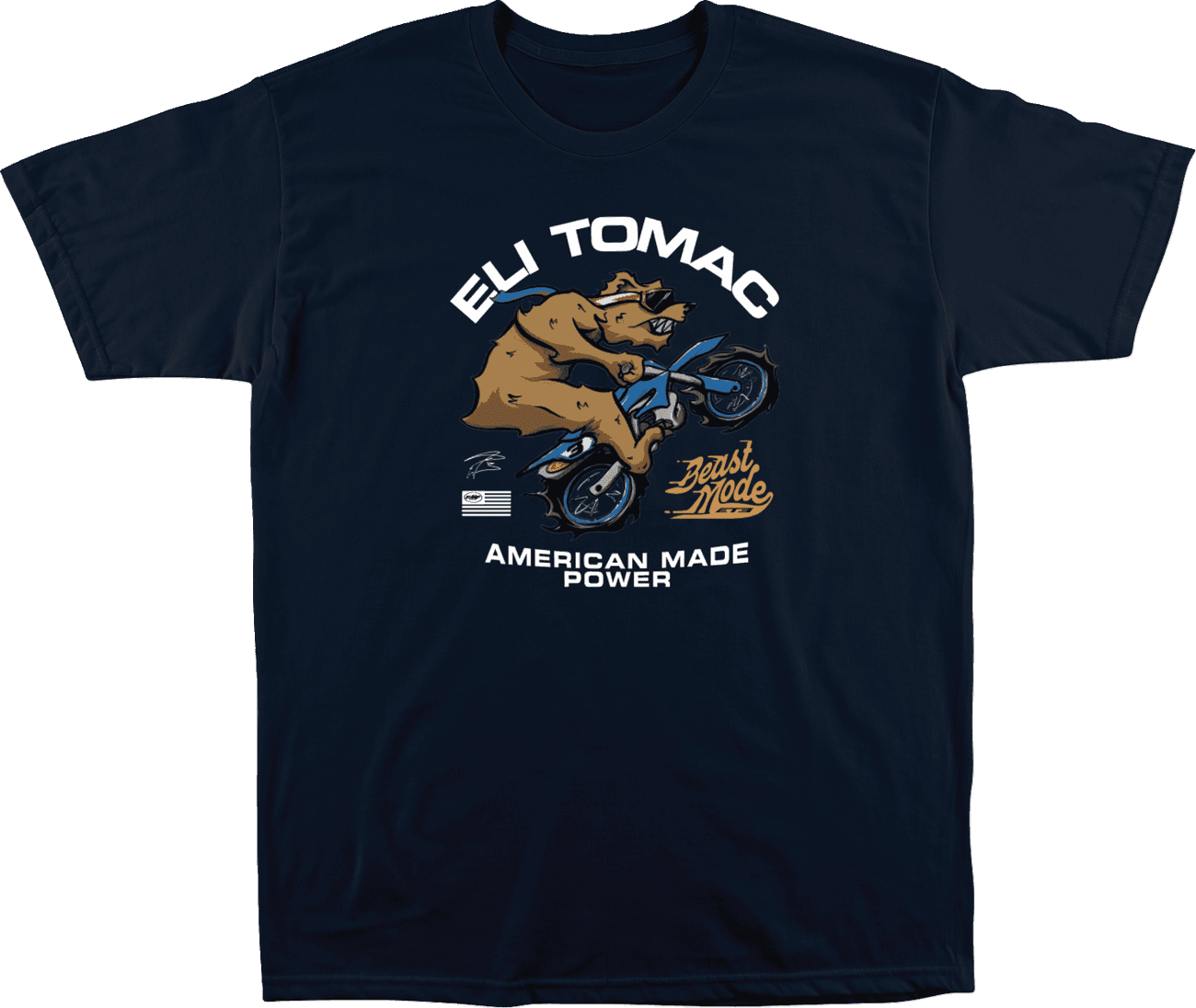 FMF 3032-3928 Youth B3AR T-Shirt - Navy - Large