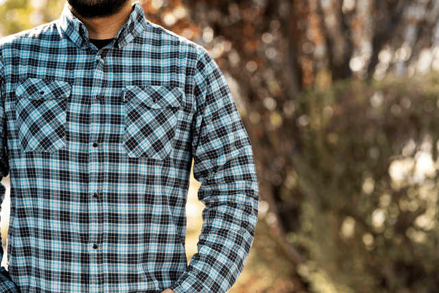 BILTWELL 3040-3204 Pacific Flannel Shirt - Large — image 10 of 10