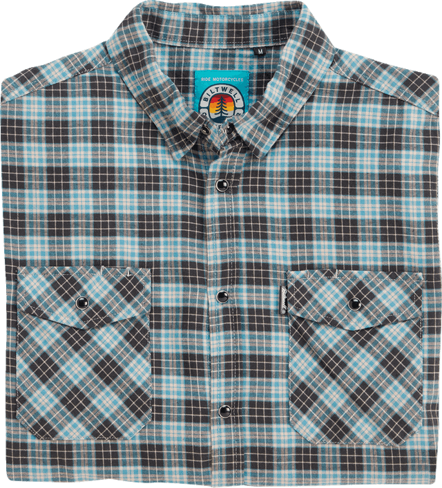 BILTWELL 3040-3204 Pacific Flannel Shirt - Large — image 2 of 10