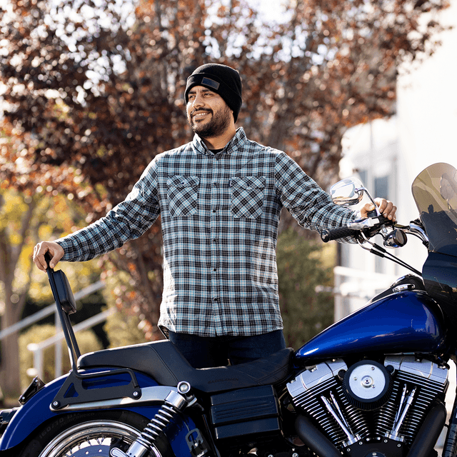 BILTWELL 3040-3204 Pacific Flannel Shirt - Large — image 9 of 10