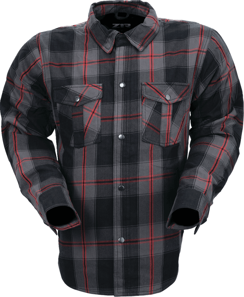 Z1R 3040-3294 Ashwood Flannel - Red - Medium — image 1 of 2