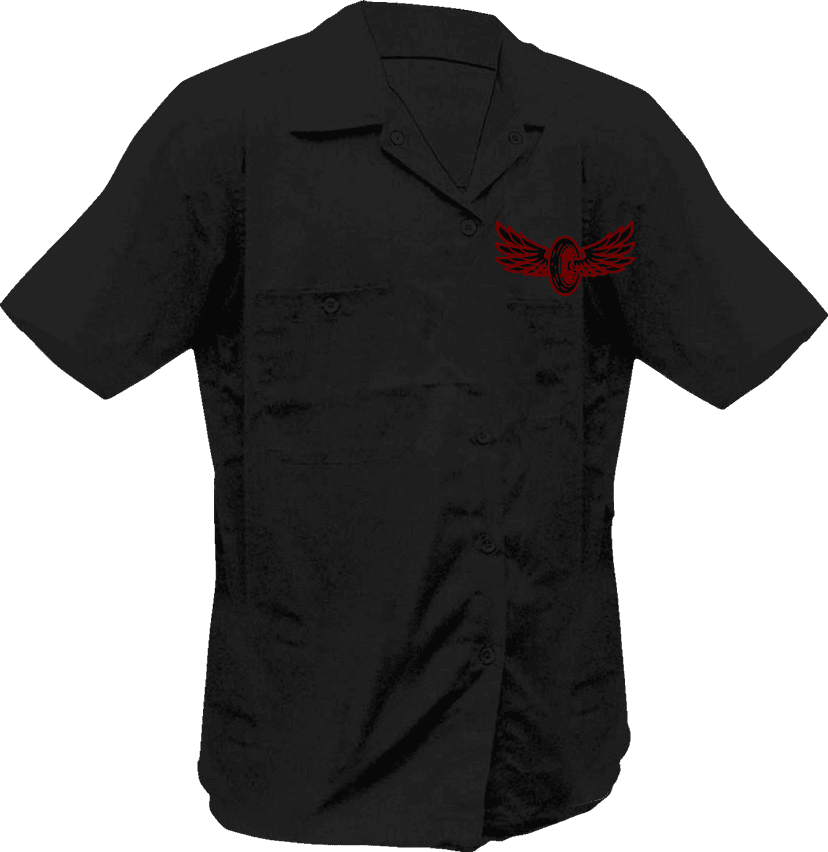 LETHAL THREAT 3040-3340 Build Your Beast Shop Shirt - Black - Medium — image 1 of 2