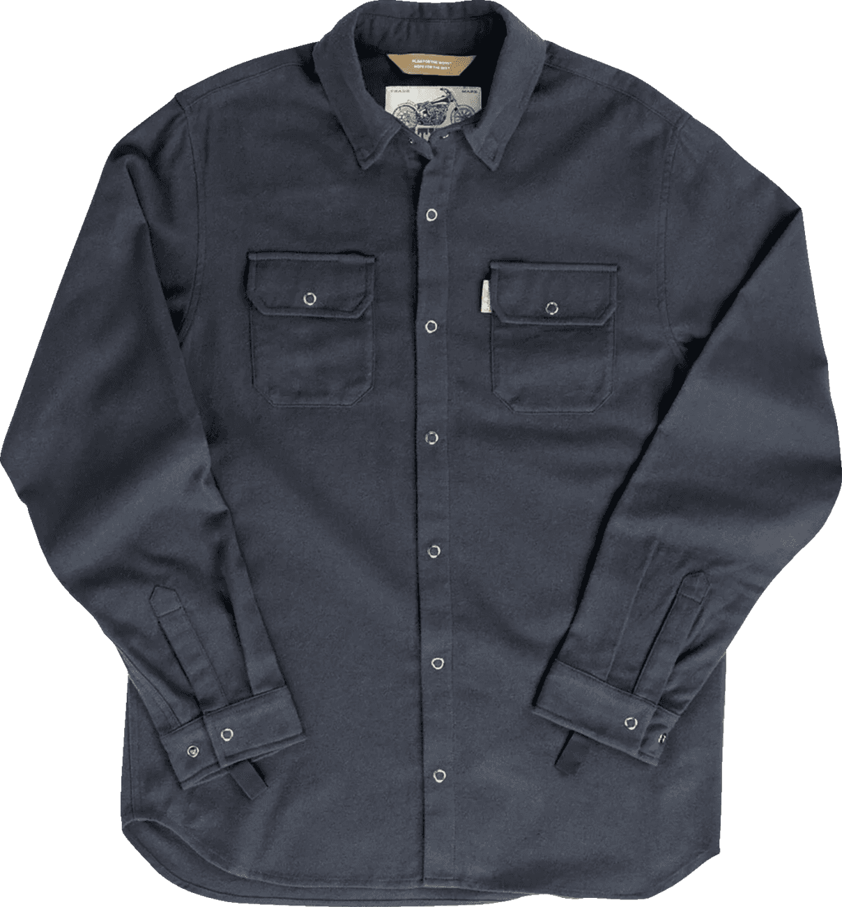 BILTWELL 3040-3452 HI Test Flannel Shirt - Black - Large