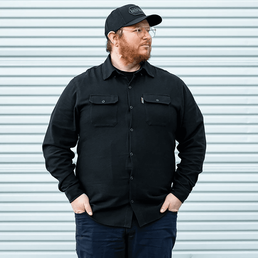 BILTWELL 3040-3454 HI Test Flannel Shirt - Black - 2XL — image 6 of 6