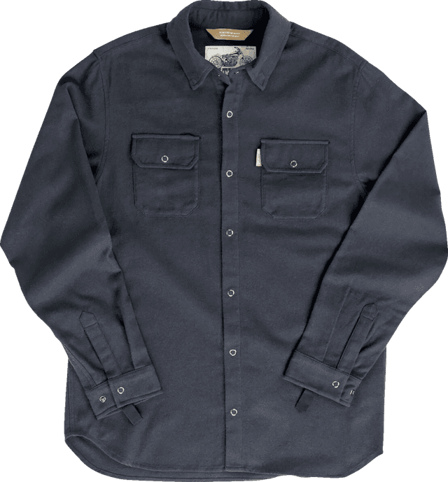 BILTWELL 3040-3454 HI Test Flannel Shirt - Black - 2XL — image 1 of 6