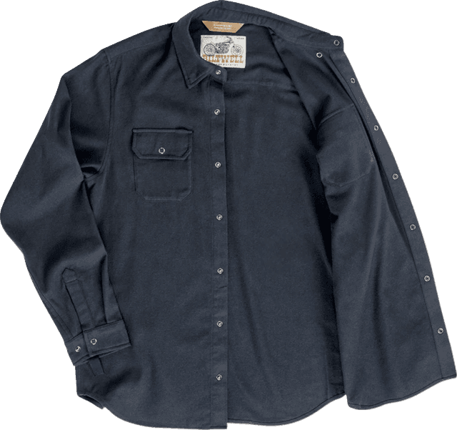 BILTWELL 3040-3454 HI Test Flannel Shirt - Black - 2XL — image 2 of 6