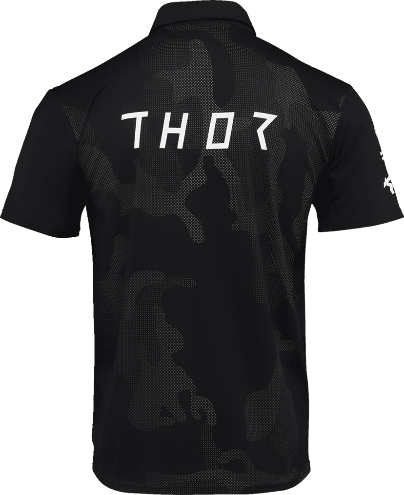 THOR 3040-3481 Corpo Polo Shirt - Black - Large — image 2 of 2