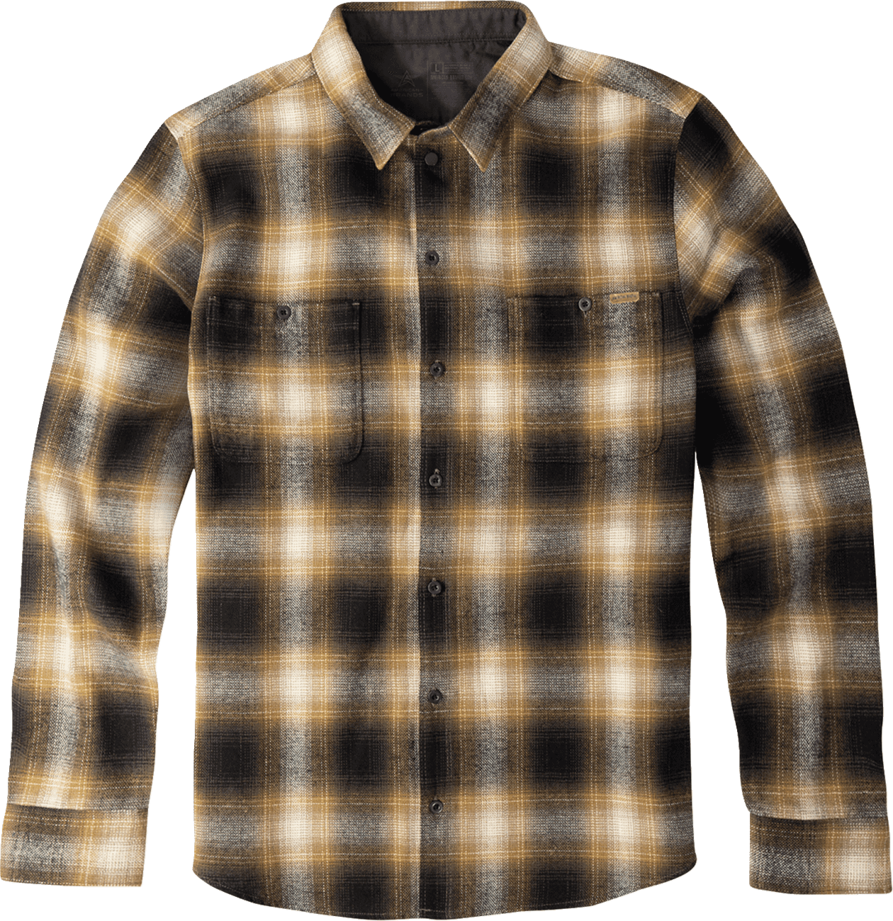 AMERICAN BIKER 3040-3507 American Biker Mr Piston Flannel Shirt - Brown - Large