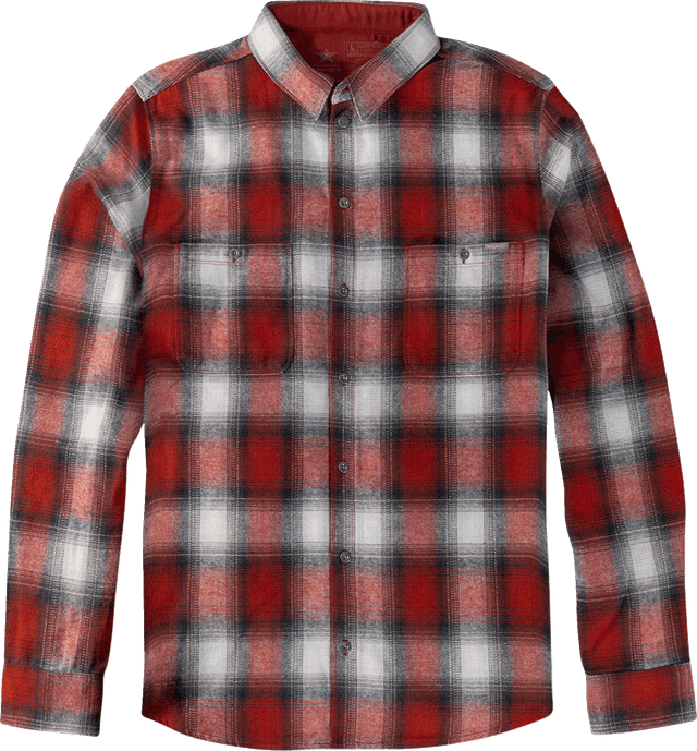 AMERICAN BIKER 3040-3522 American Biker Mr Piston Flannel Shirt - Red - XL — image 1 of 2