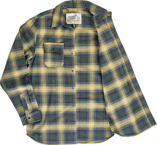 BILTWELL 3040-3560 HI Test Flannel Shirt - Moss - 2XL — image 3 of 7