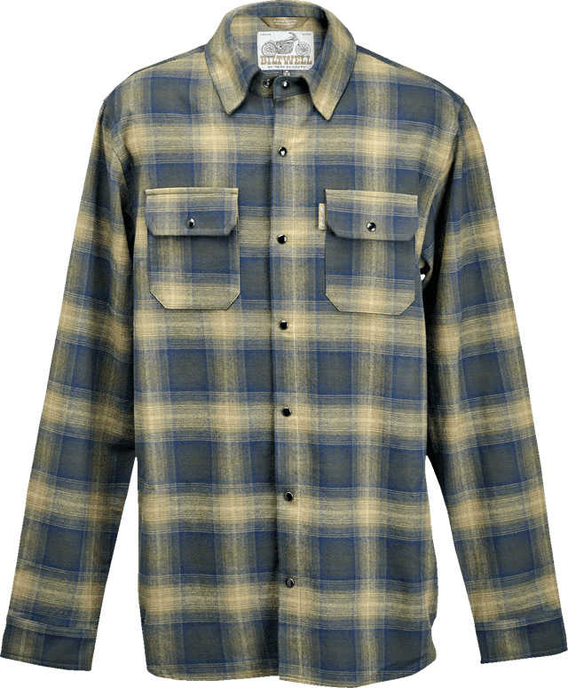 BILTWELL 3040-3560 HI Test Flannel Shirt - Moss - 2XL — image 1 of 7