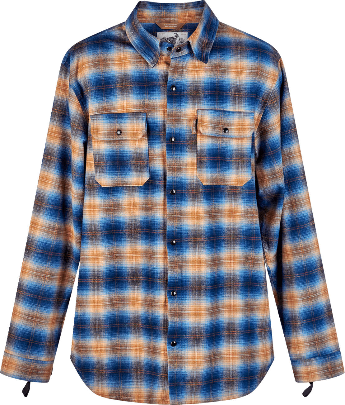 BILTWELL 3040-3574 HI Test Flannel Shirt - Baja - 3XL