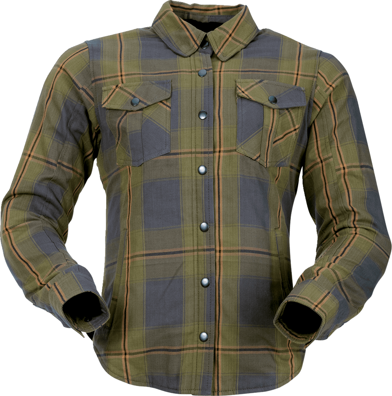 Z1R 3041-0689 Women's Ashwood Flannel - Olive - 1W