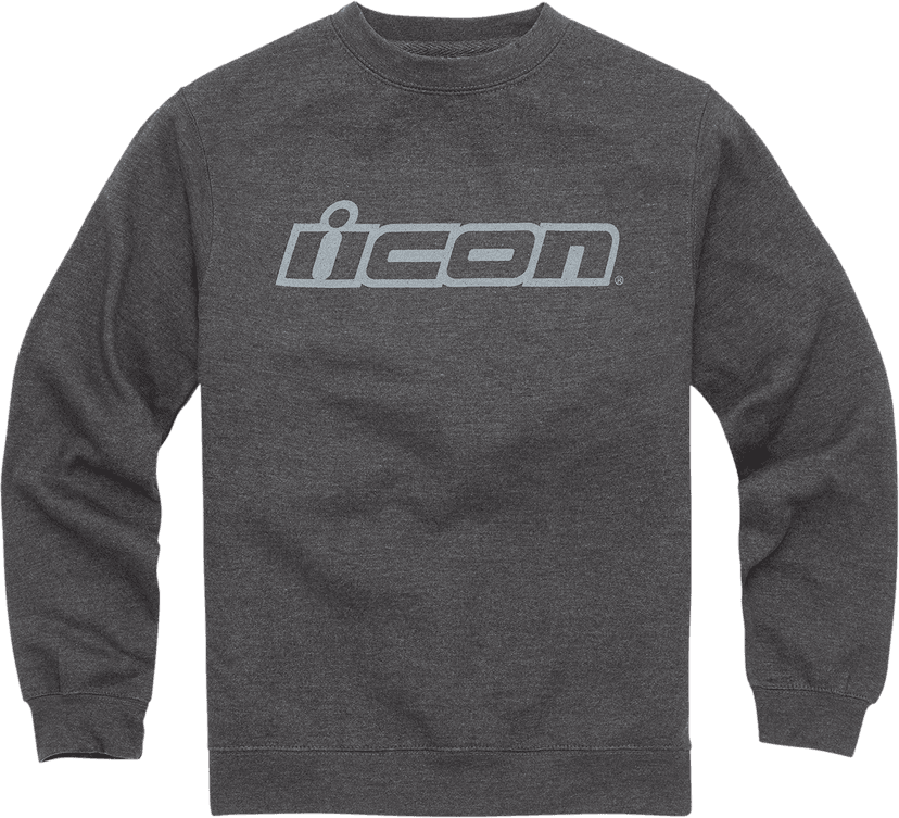 ICON 3050-5837 ICON Slant™ Crewneck Sweatshirt - Charcoal - Medium — image 1 of 2