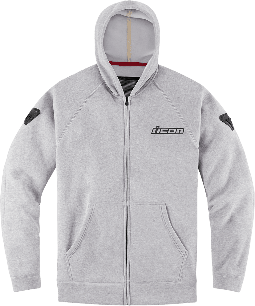 ICON 3050-6148 Uparmor™ Hoodie - Gray - Medium — image 1 of 2