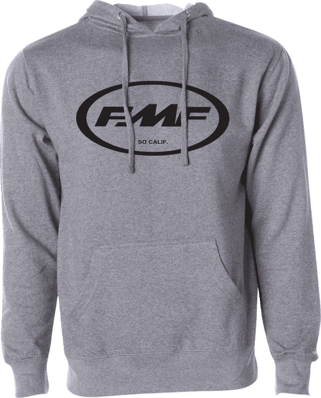 FMF 3050-6552 Factory Classic Don Pullover Fleece Hoodie - Gunmetal Heather - 2XL