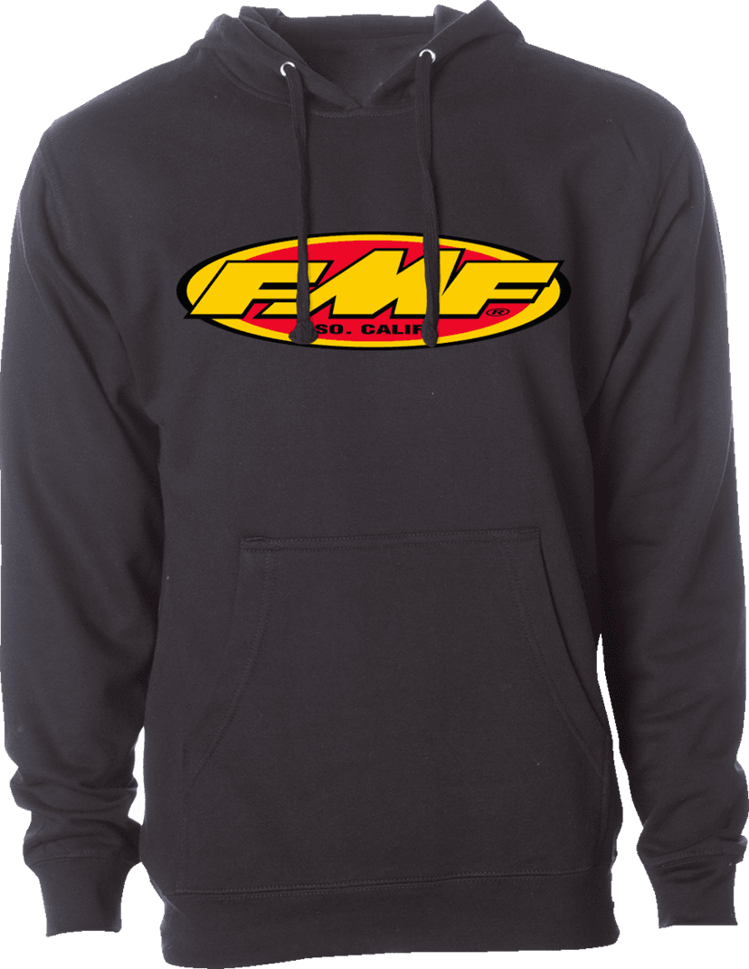 FMF 3050-6553 Don 2 Pullover Hoodie - Black - Small