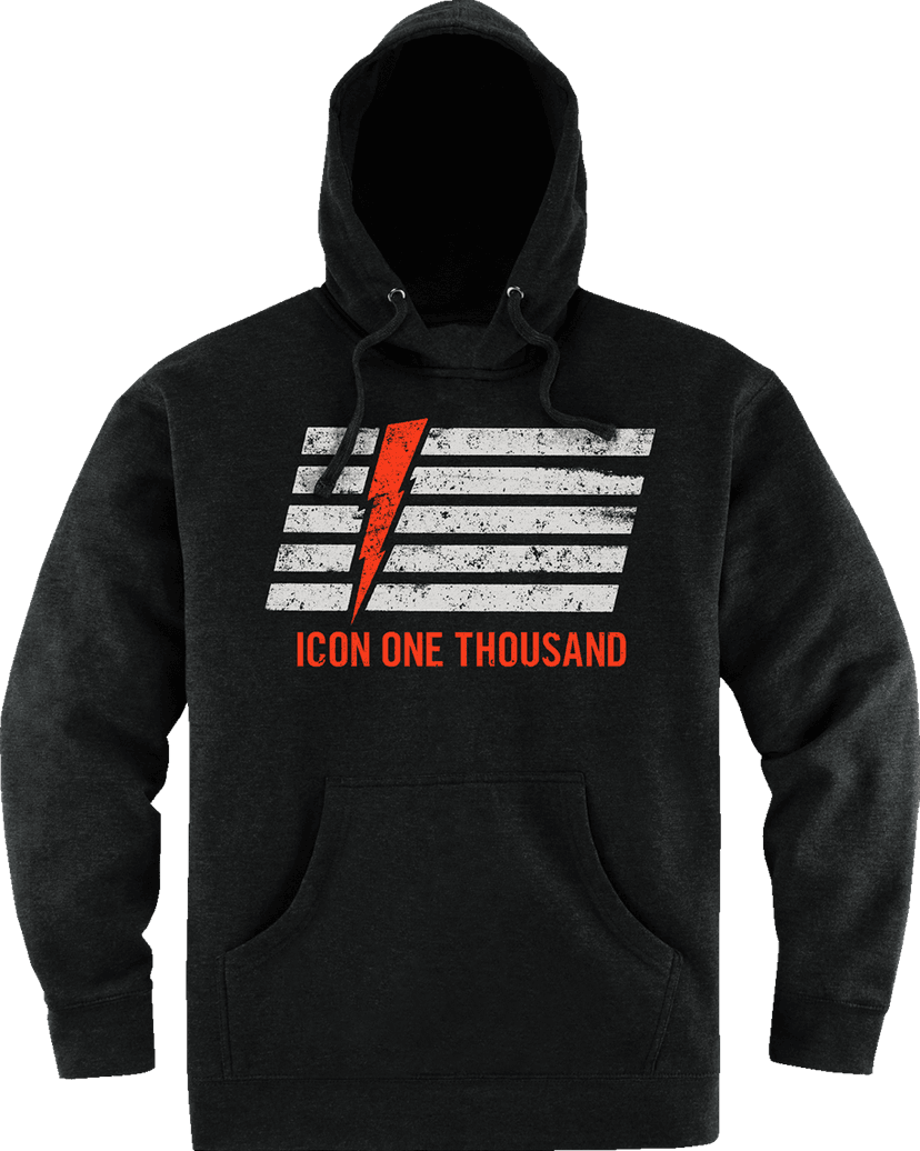 ICON 3050-6650 Intercept 93™ Hoodie - Black - Medium