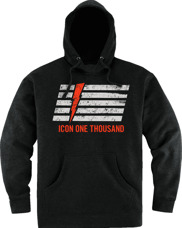 ICON 3050-6652 Intercept 93™ Hoodie - Black - XL