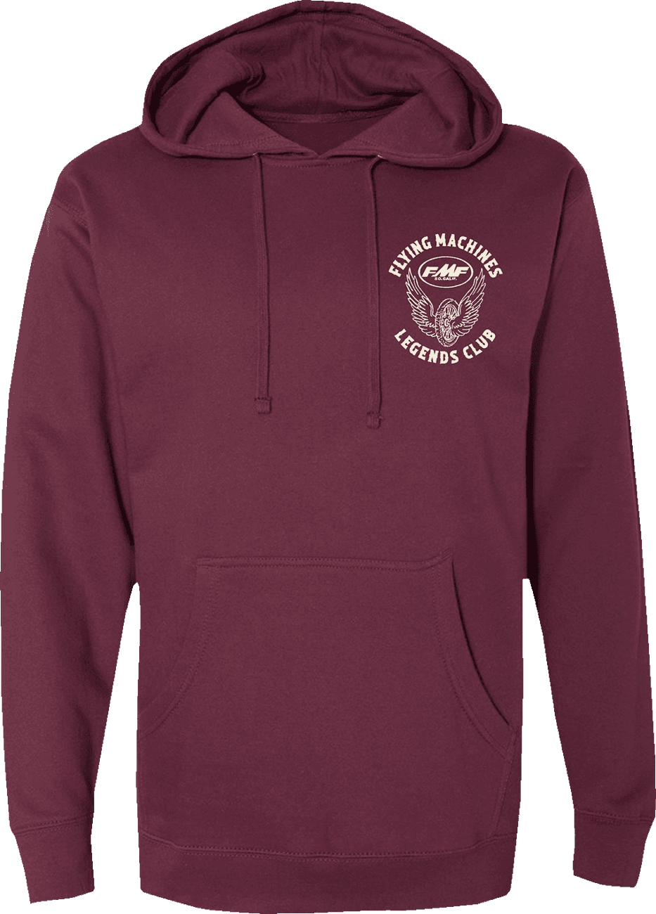 FMF 3050-6926 Loyalty Hoodie - Maroon - Small