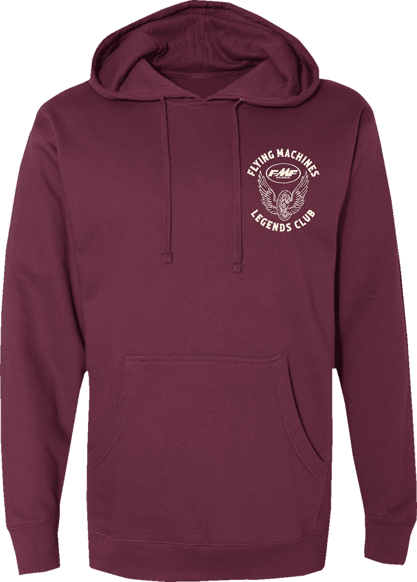 FMF 3050-6926 Loyalty Hoodie - Maroon - Small — image 1 of 2