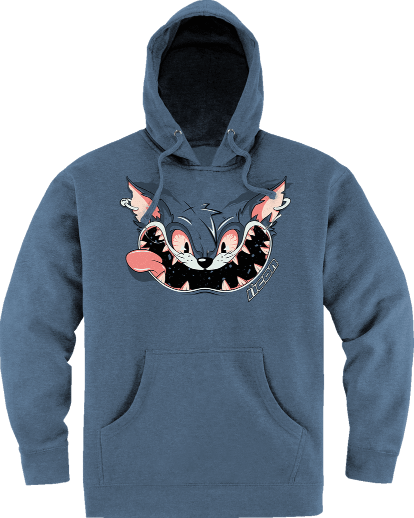 ICON 3050-6932 Nine Lives™ Hoodie - Storm Blue - Medium