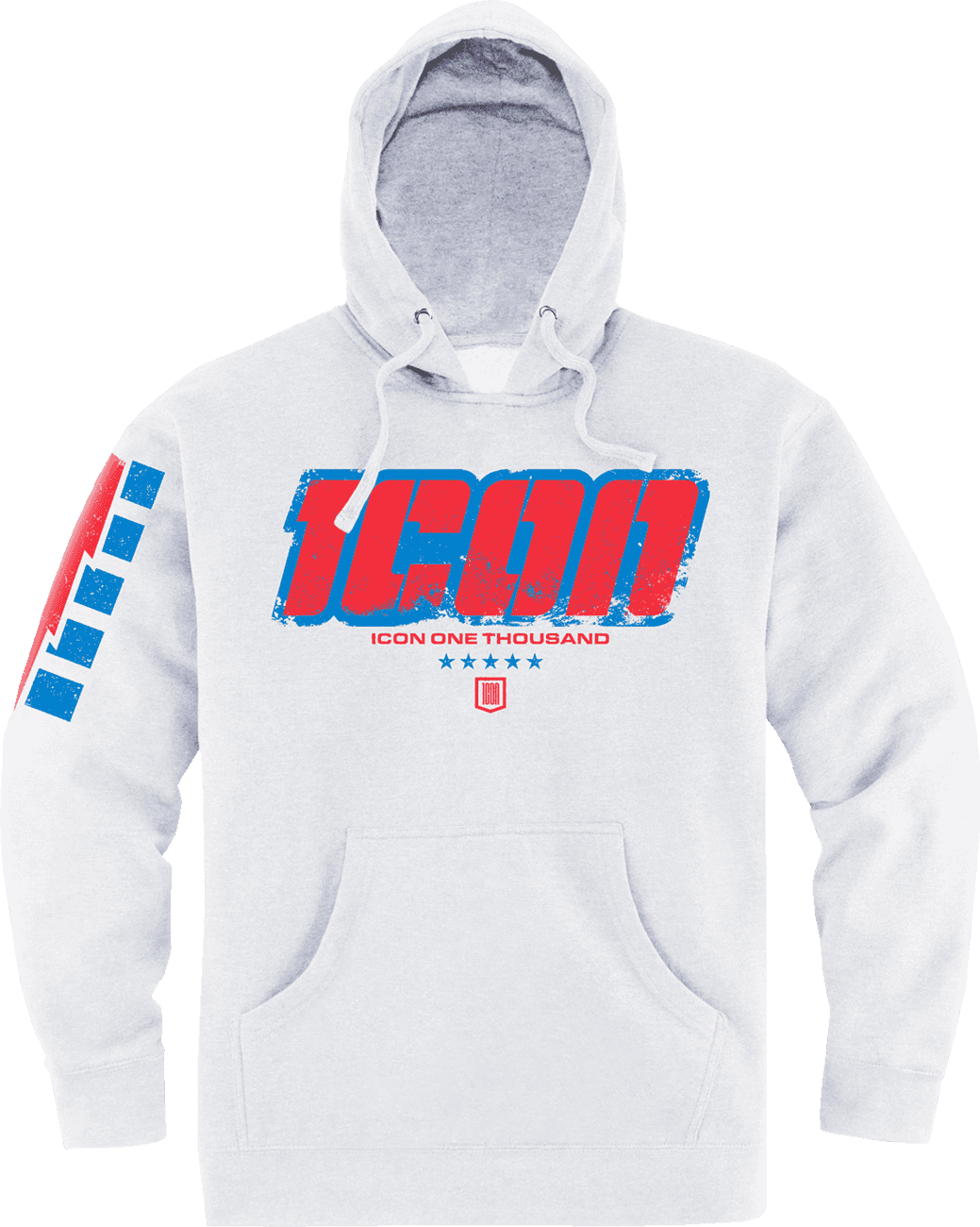 ICON 3050-6940 Intercept 84™ Hoodie - White - Large