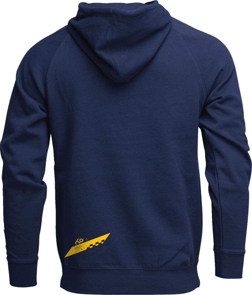 THOR 3050-6985 Brave Pullover Hoodie - Navy - Medium — image 2 of 2