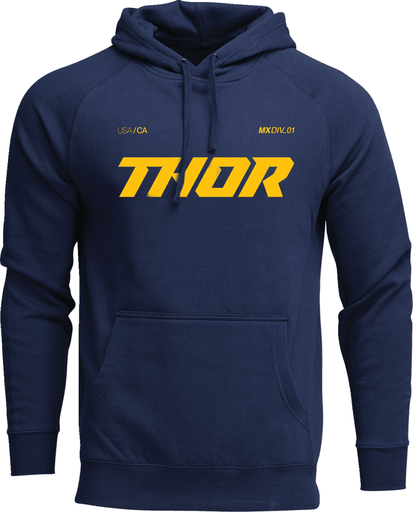 THOR 3050-6985 Brave Pullover Hoodie - Navy - Medium — image 1 of 2