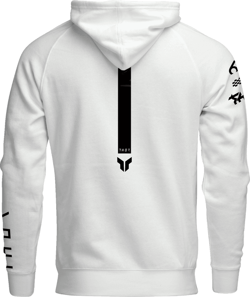 THOR 3050-7037 Rogue Pullover Hoodie - White - XL — image 2 of 2