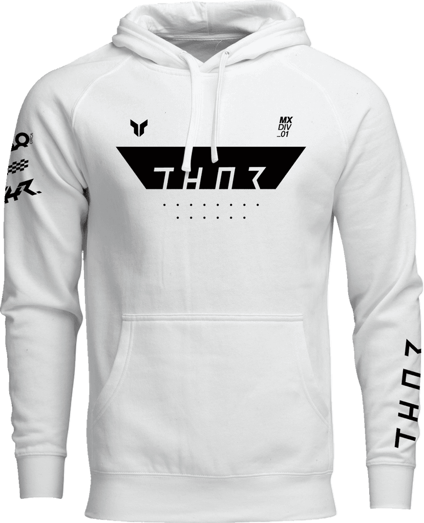THOR 3050-7037 Rogue Pullover Hoodie - White - XL — image 1 of 2