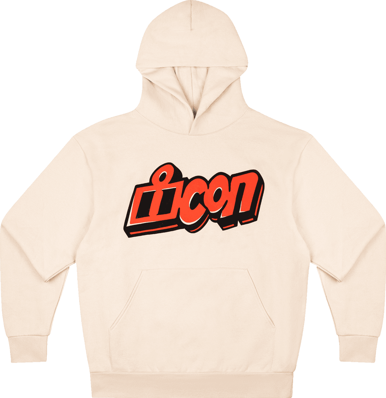 ICON 3050-7043 ReDoodle™ Hoodie - Ivory - 2XL