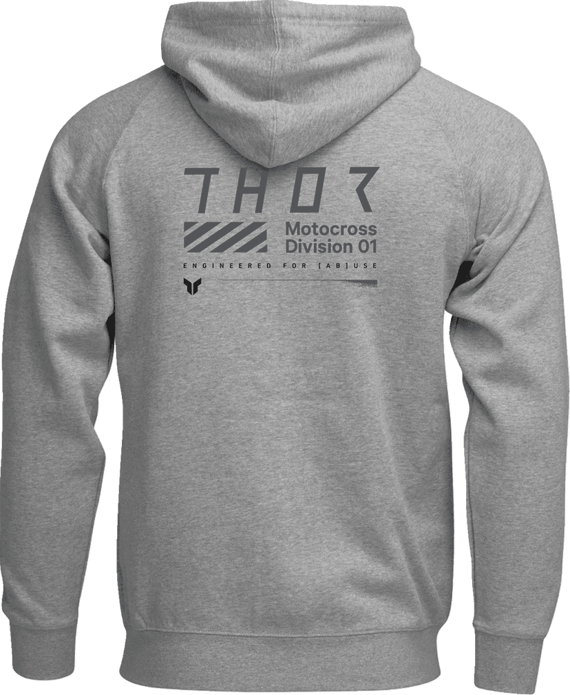 THOR 3050-7226 Stamp Pullover Hoodie - Heather Gray - 2XL — image 2 of 2