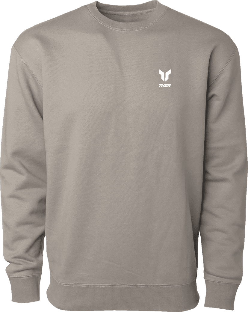 THOR 3050-7232 Complex Crew Sweatshirt - Cement - Small