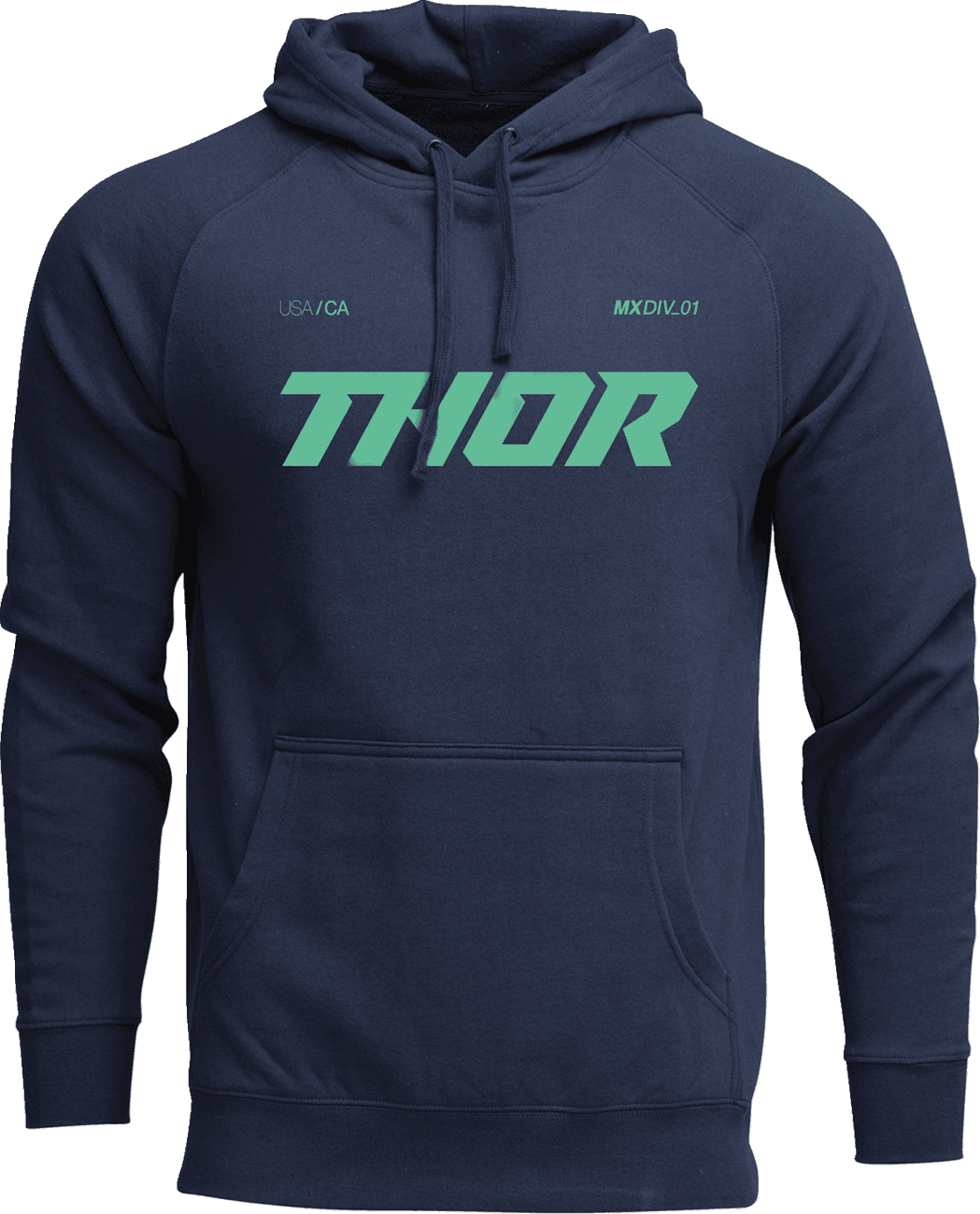 THOR 3050-7243 Brave Pullover Hoodie - Navy - 4XL