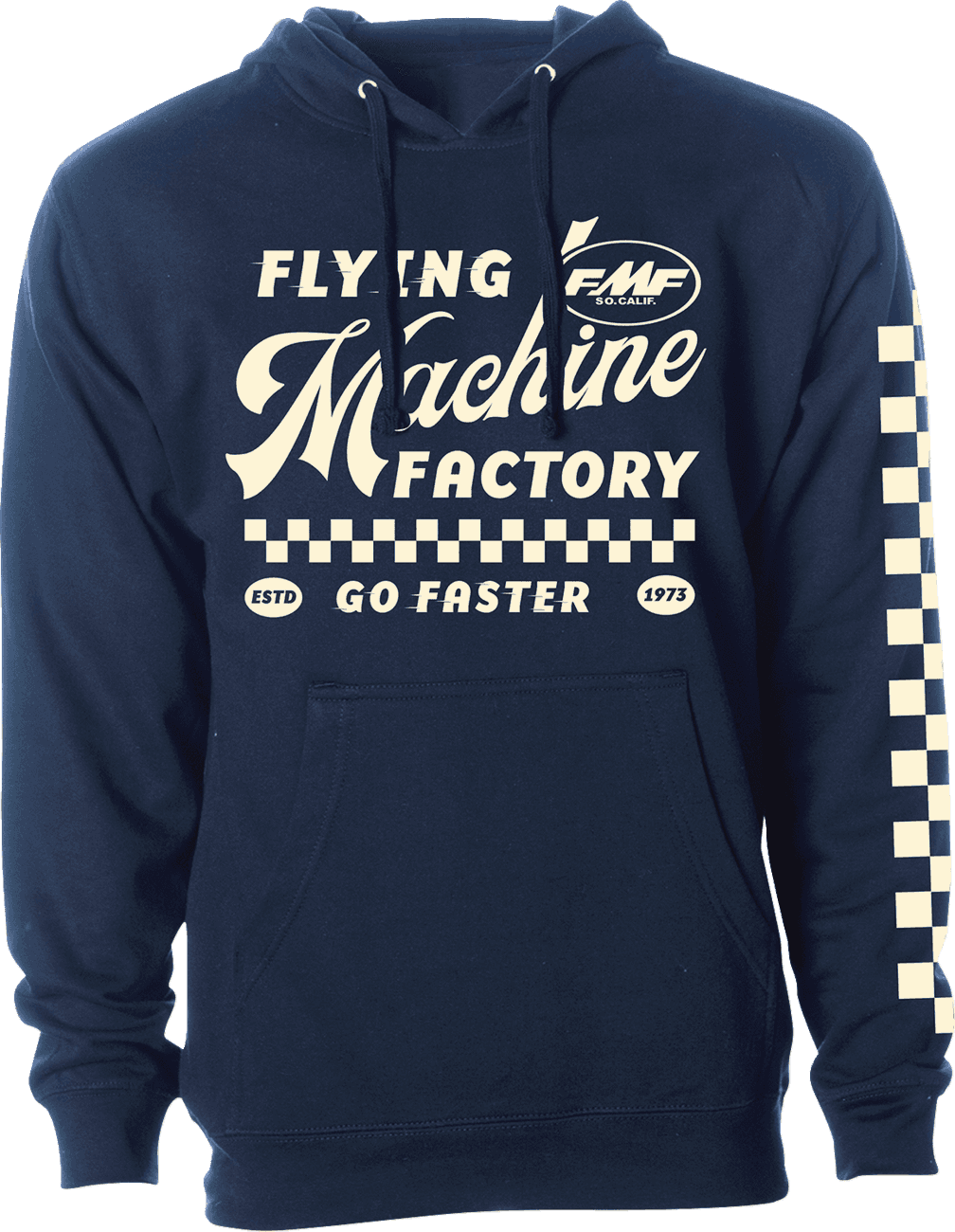 FMF 3050-7368 Faster Hoodie - Navy - 2XL