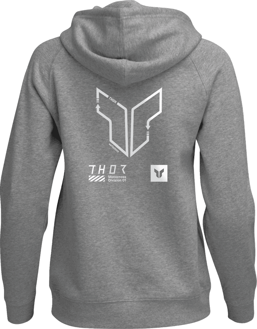 THOR 3051-1243 Women's Trax Pullover Hoodie - Heather Gray - XL — image 2 of 2