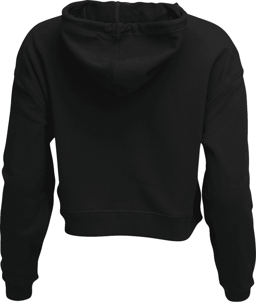 THOR 3051-1246 Women's Noise Pullover Crop Hoodie - Black - Medium — image 2 of 2
