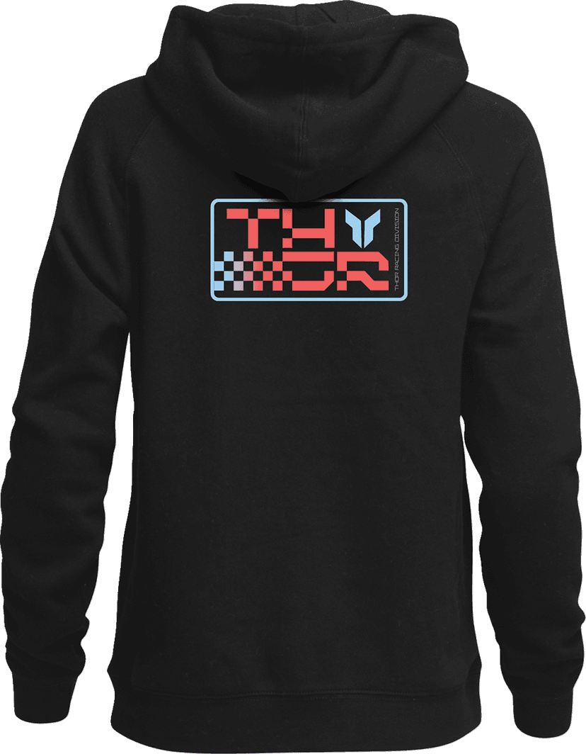THOR 3051-1256 Women's Vantage Zip-Up Hoodie - Black - XL — image 2 of 2
