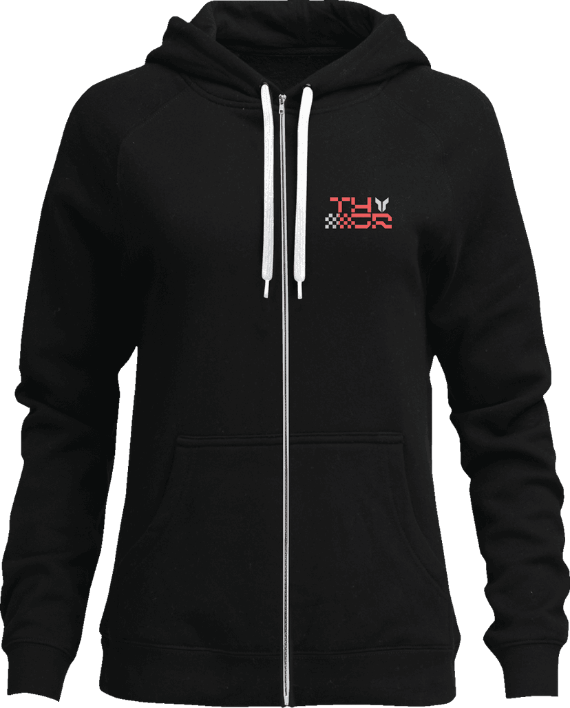 THOR 3051-1256 Women's Vantage Zip-Up Hoodie - Black - XL — image 1 of 2